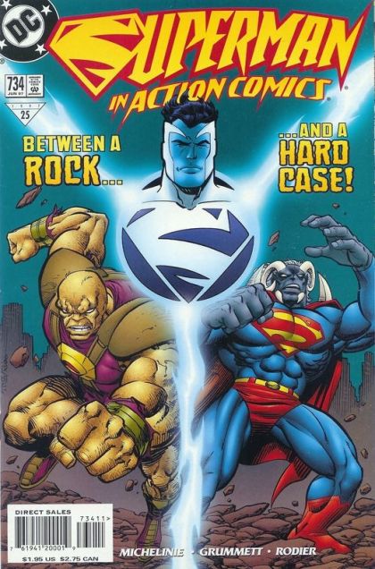 Action Comics, Vol. 1 Bottle Battle |  Issue#734A | Year:1997 | Series:  |