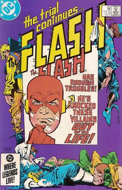 Flash, Vol. 1 Trial of the Flash, Smash-Up |  Issue#342 | Year:1984 | Series: Flash | Pub: DC Comics