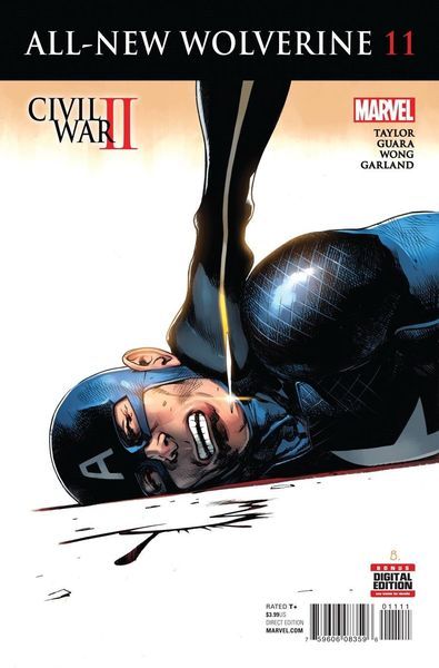 All-New Wolverine Civil War II - Destiny, Part Two |  Issue#11A | Year:2016 | Series:  | Pub: Marvel Comics