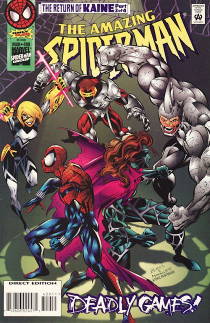 The Amazing Spider-Man, Vol. 1 Clone Saga - The Return of Kaine, Of Wages and Wars |  Issue#409A | Year:1996 | Series: Spider-Man |