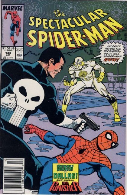 The Spectacular Spider-Man, Vol. 1 Deadline In Dallas |  Issue#143B | Year:1988 | Series: Spider-Man | Pub: Marvel Comics |