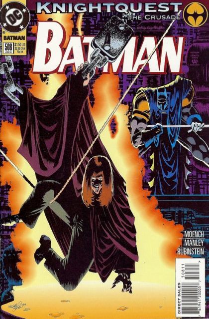 Batman Knightquest: The Crusade - Mortal Remains |  Issue#508A | Year:1994 | Series: Batman | Pub: DC Comics