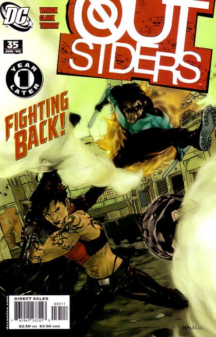 Outsiders, Vol. 3 The Good Fight, Meet the New Boss |  Issue#35A | Year:2006 | Series: Outsiders | Pub: DC Comics