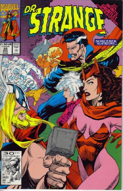 Doctor Strange: Sorcerer Supreme, Vol. 1 Infinity Gauntlet - To Hela and Back |  Issue#35A | Year:1991 | Series: Doctor Strange | Pub: Marvel Comics |