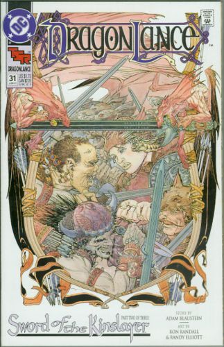 Dragonlance The Sword of the Kinslayer, Part Two |  Issue#31 | Year:1991 | Series: Dragonlance |