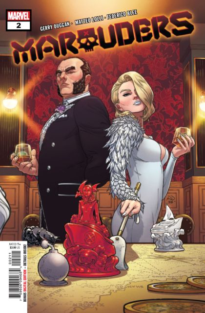 Marauders, Vol. 1 The Red Coronation |  Issue#2A | Year:2019 | Series:  | Pub: Marvel Comics | Regular Russell Dauterman Cover