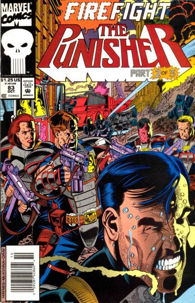 The Punisher, Vol. 2 Firefight, Part Two |  Issue#83B | Year:1993 | Series: Punisher |