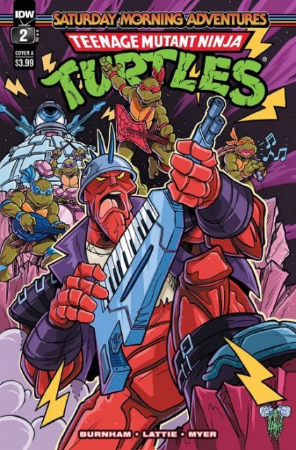Teenage Mutant Ninja Turtles: Saturday Morning Adventures  |  Issue#2A | Year:2022 | Series: Teenage Mutant Ninja Turtles | Pub: IDW Publishing | Regular Tim Lattie Cover