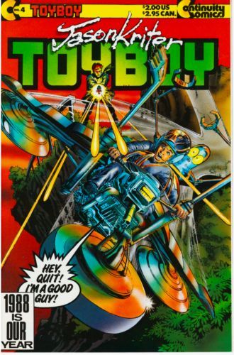 Toyboy  |  Issue#4A | Year:1988 | Series: Revengers | Pub: Continuity Comics