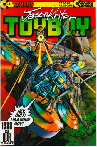 Toyboy  |  Issue#4A | Year:1988 | Series: Revengers | Pub: Continuity Comics