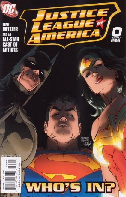 Justice League of America, Vol. 2 Yesterday, Today, Tomorrow |  Issue#0A | Year:2006 | Series: Justice League | Pub: DC Comics | Michael Turner Regular