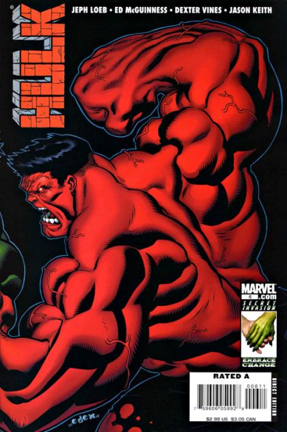 Hulk, Vol. 1 Blood Red / Hulk Zoo |  Issue#6A | Year:2008 | Series: Hulk | Pub: Marvel Comics | Ed Mcguinness Regular