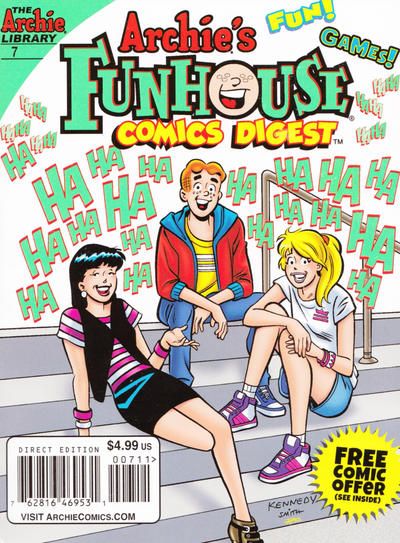 Archie's Funhouse Double Digest  |  Issue#7 | Year:2014 | Series: Double Digest | Pub: Archie Comic Publications