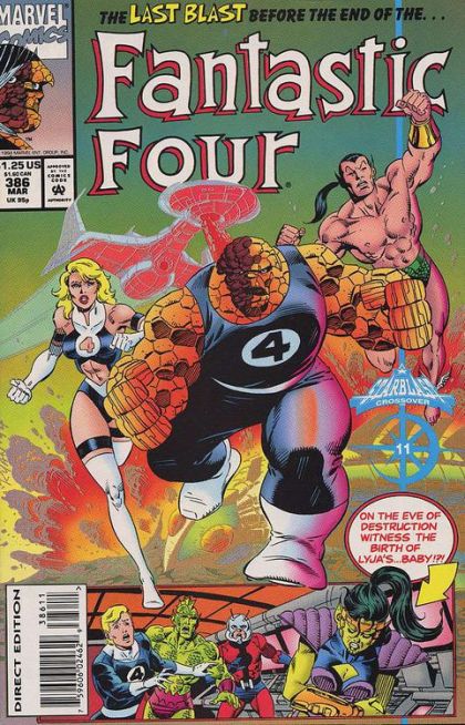 Fantastic Four, Vol. 1 And Then Came Despair |  Issue#386A | Year:1994 | Series: Fantastic Four |