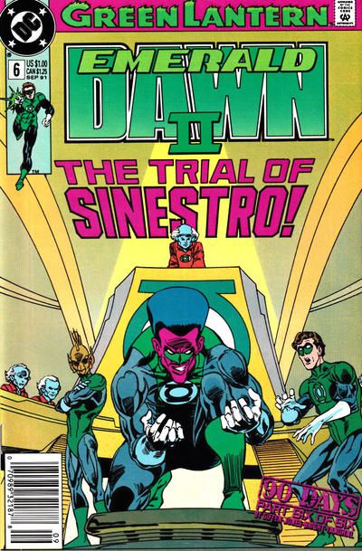 Green Lantern: Emerald Dawn II 90 Days, The Power and the Glory |  Issue#6B | Year:1991 | Series: Green Lantern | Pub: DC Comics