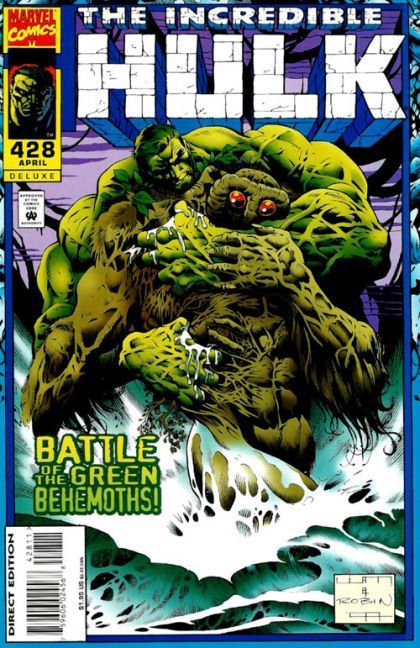 The Incredible Hulk, Vol. 1 Swamped |  Issue#428A | Year:1995 | Series: Hulk | Pub: Marvel Comics | Deluxe