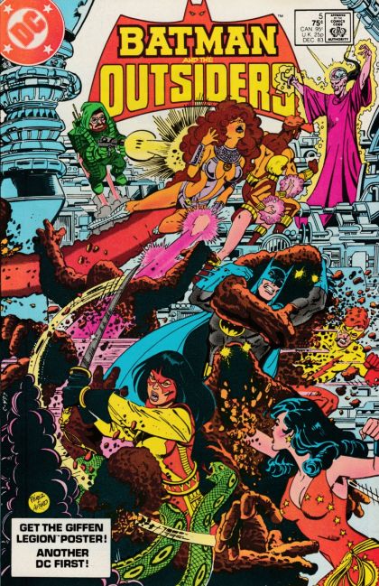 Batman and the Outsiders, Vol. 1 Psimon Says... |  Issue#5A | Year:1983 | Series: Outsiders | Pub: DC Comics
