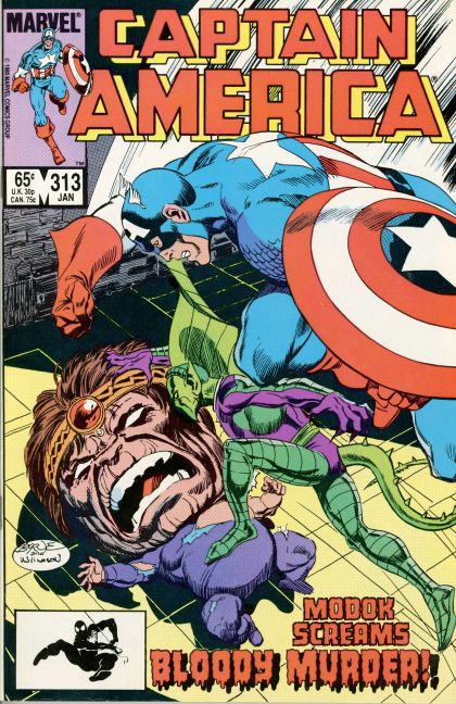 Captain America, Vol. 1 Mission: Murder Modok |  Issue#313A | Year:1986 | Series: Captain America |