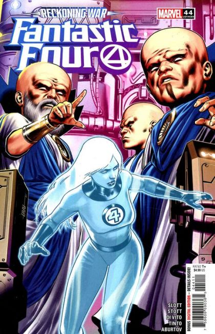 Fantastic Four, Vol. 6 Reckoning War, Sacrifice Everything |  Issue#44A | Year:2022 | Series: Fantastic Four | Pub: Marvel Comics | CAFU Regular