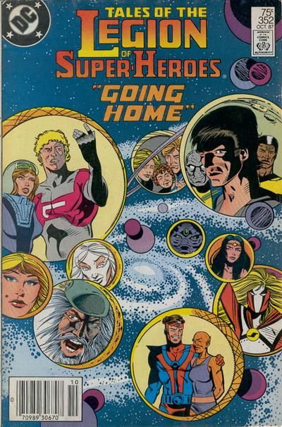 Tales of the Legion of Super-Heroes Going Home |  Issue#352B | Year:1987 | Series: Legion of Super-Heroes | Pub: DC Comics