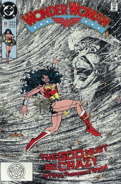 Wonder Woman, Vol. 2 Speeding Image |  Issue#51A | Year:1991 | Series: Wonder Woman |