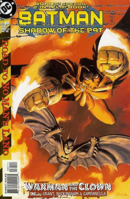 Batman: Shadow of the Bat Road To No Man's Land - Wax Man And The Clown, Part 1 / ...A Man Of Wealth And Taste... |  Issue#80A | Year:1998 | Series: Batman |