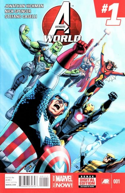 Avengers World Trouble Map |  Issue#1A | Year:2014 | Series: Avengers | Pub: Marvel Comics