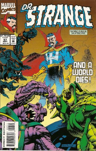 Doctor Strange: Sorcerer Supreme, Vol. 1 And a World Dies |  Issue#57 | Year:1993 | Series: Doctor Strange | Pub: Marvel Comics