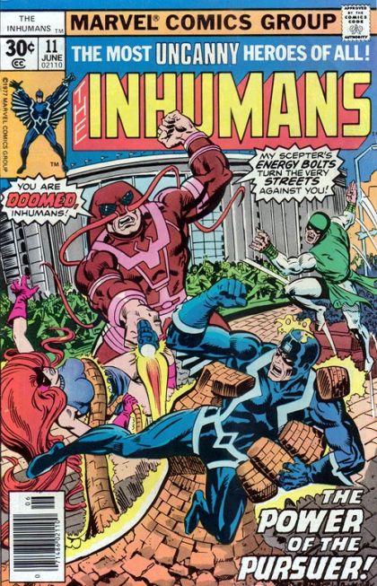 Inhumans, Vol. 1 Return To Earth! |  Issue#11A | Year:1977 | Series: Inhumans | Pub: Marvel Comics
