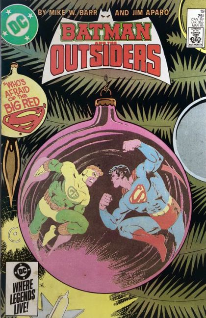 Batman and the Outsiders, Vol. 1 Who's Afraid Of The Big Red S? |  Issue#19A | Year:1984 | Series: Outsiders |