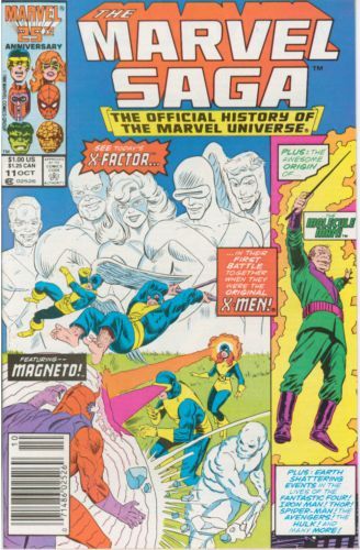 The Marvel Saga Book Xi:  Days of Power! |  Issue#11B | Year:1986 | Series:  |
