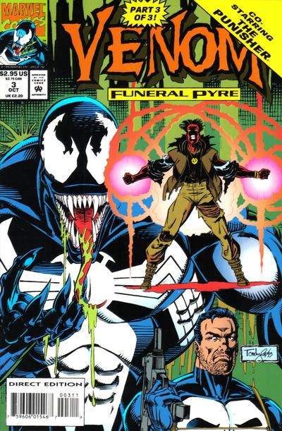 Venom: Funeral Pyre Feed The Pyre |  Issue#3A | Year:1993 | Series: Spider-Man |