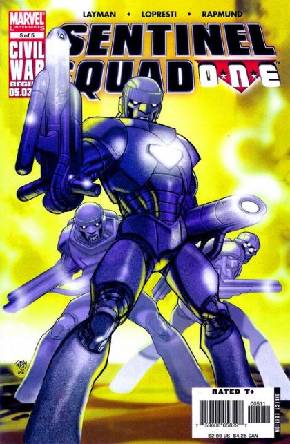 Sentinel Squad O*N*E Decimation - Creep Mission |  Issue#5 | Year:2006 | Series:  | Pub: Marvel Comics |