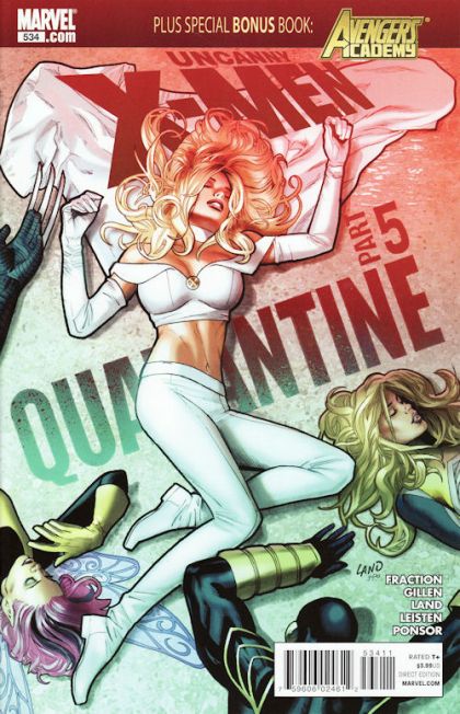 Uncanny X-Men, Vol. 1 Quarantine, Part Five |  Issue#534A | Year:2011 | Series: X-Men | Pub: Marvel Comics