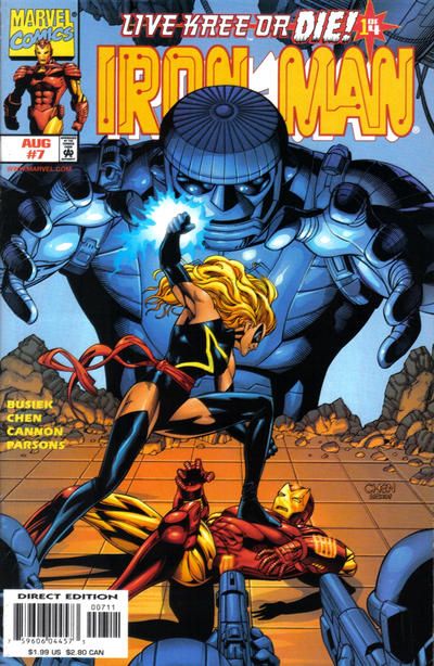 Iron Man, Vol. 3 Live Kree or Die! - Part 1: Bad Moon Rising |  Issue#7A | Year:1998 | Series: Iron Man | Pub: Marvel Comics