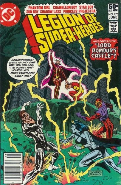 Legion of Super-Heroes Lord Romdur's Castle |  Issue#276 | Year:1981 | Series: Legion of Super-Heroes | Pub: DC Comics