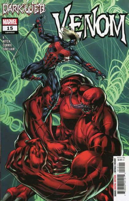 Venom, Vol. 5 Dark Web  |  Issue#15A | Year:2023 | Series: Venom | Pub: Marvel Comics | Regular Bryan Hitch Cover