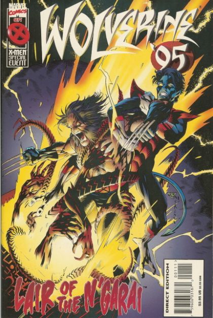 Wolverine, Vol. 2 Annual Annual '95: Lair of the N'Garai / What The Cat Dragged In |  Issue#1995A | Year:1995 | Series: Wolverine | Pub: Marvel Comics |