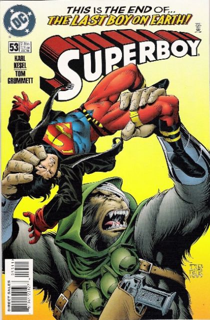 Superboy, Vol. 3 The Last Boy On Earth, Part 4: Pearl Harbor 2! |  Issue#53A | Year:1998 | Series: Superboy |