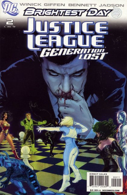 Justice League: Generation Lost Brightest Day - Generation Lost, Max'ed Out |  Issue#2A | Year:2010 | Series:  | Pub: DC Comics