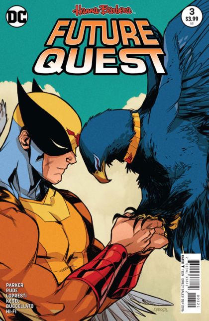 Future Quest Birdman: The Deadly Distance / Vortex Tales: The Herculoids in Mine-Crash! |  Issue#3B | Year:2016 | Series:  | Pub: DC Comics |