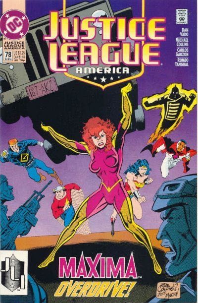 Justice League / International / America Lives In The Balance |  Issue#78A | Year:1993 | Series: Justice League | Pub: DC Comics