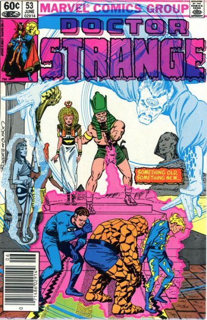 Doctor Strange, Vol. 2 Land Of The Pharaohs |  Issue#53 B | Year:1982 | Series: Doctor Strange | Pub: Marvel Comics | Newsstand Edition