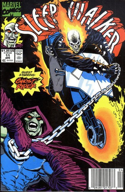 Sleepwalker Ghost of a chance |  Issue#11B | Year:1992 | Series:  | Pub: Marvel Comics