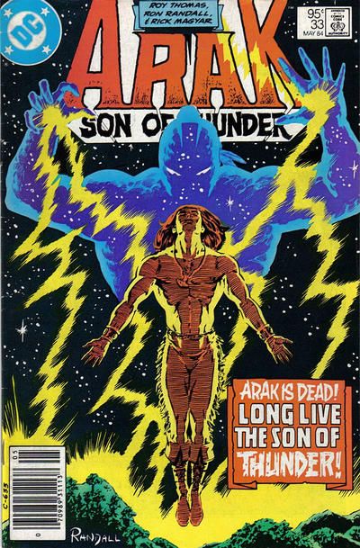 Arak To Your Sky-Born Father Go! |  Issue#33C | Year:1984 | Series:  | Pub: DC Comics | Canadian Price Variant
