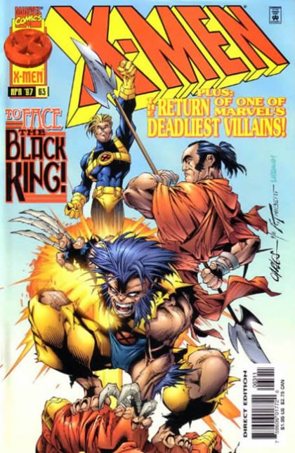 X-Men, Vol. 1 Games of Deceit & Death, Part 2 |  Issue#63A | Year:1997 | Series: X-Men | Pub: Marvel Comics