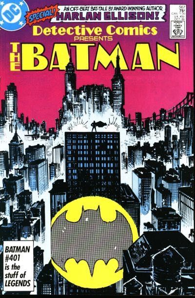 Detective Comics, Vol. 1 The Night Of Thanks, No Thanks / The Face of Barricade |  Issue#567A | Year:1986 | Series: Detective Comics | Pub: DC Comics |