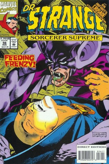 Doctor Strange: Sorcerer Supreme, Vol. 1 Infinity Crusade - Blood Relations |  Issue#56 | Year:1993 | Series: Doctor Strange | Pub: Marvel Comics