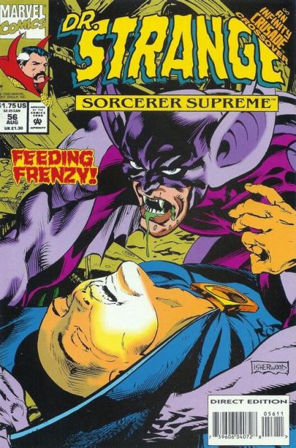 Doctor Strange: Sorcerer Supreme, Vol. 1 Infinity Crusade - Blood Relations |  Issue#56 | Year:1993 | Series: Doctor Strange | Pub: Marvel Comics |