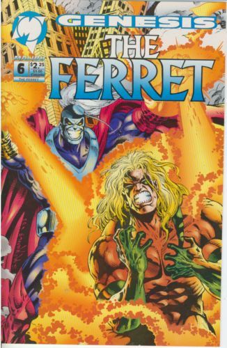 The Ferret, Vol. 2 Genesis - Blood Feud |  Issue#6A | Year:1993 | Series: The Ferret | Pub: Malibu Comics